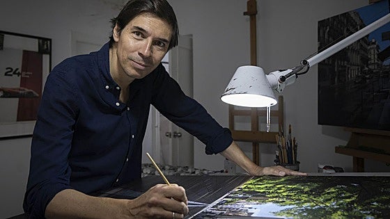 Luis Pérez, el pintor que reta a la fotografía