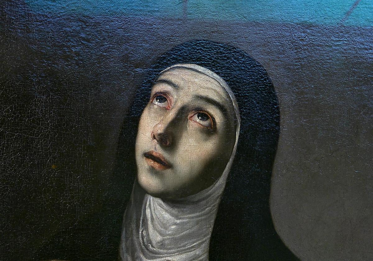 Retrato de Santa Teresa de José de Ribera.