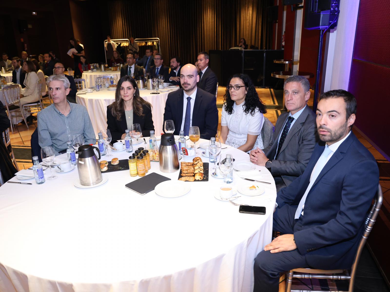 Crescencio de la Peña, Marta Aguilar, José Fernández, Claudia Arias, Rafael Barbero y Javier Robador.