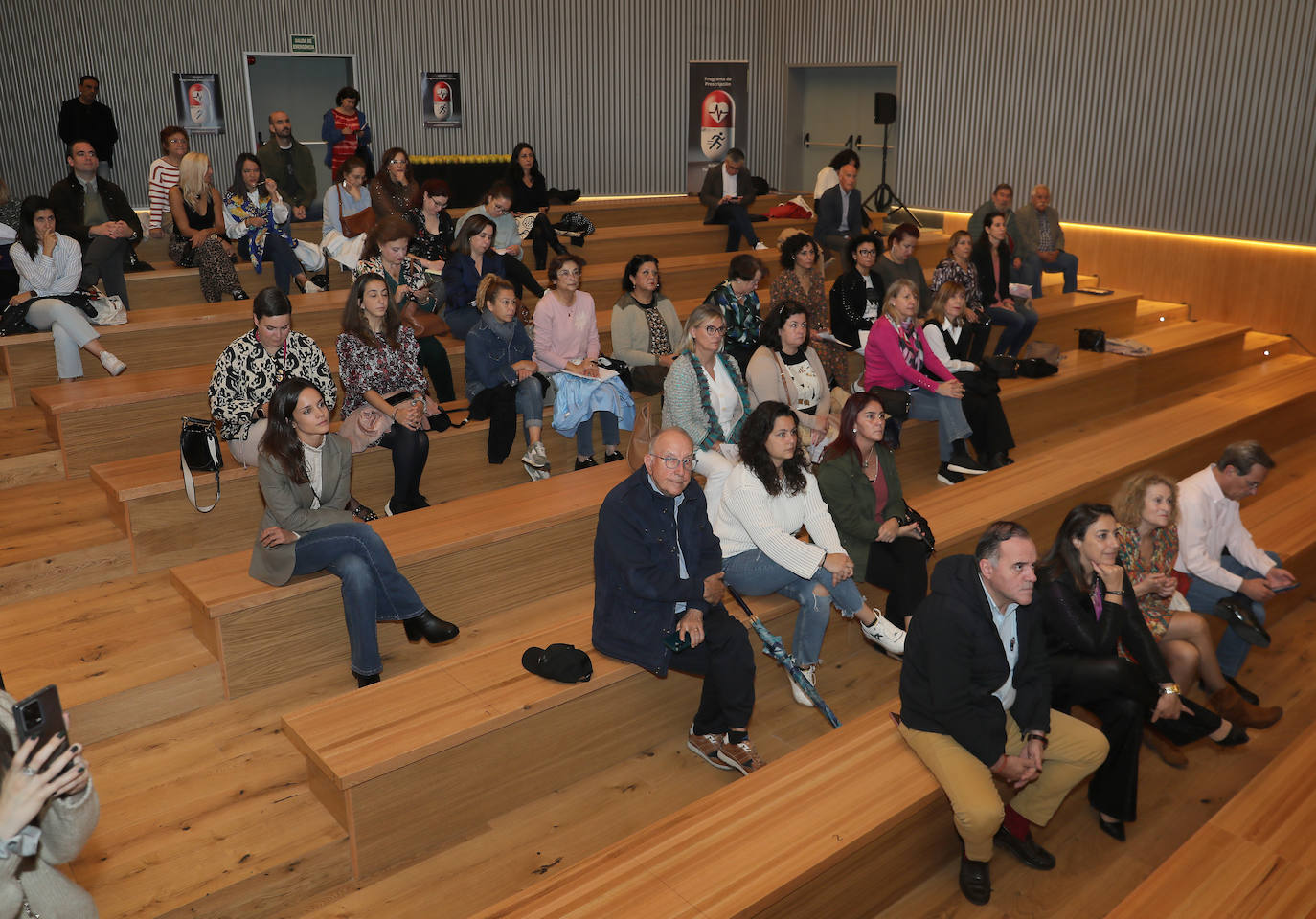 Público asistente a la presentación.