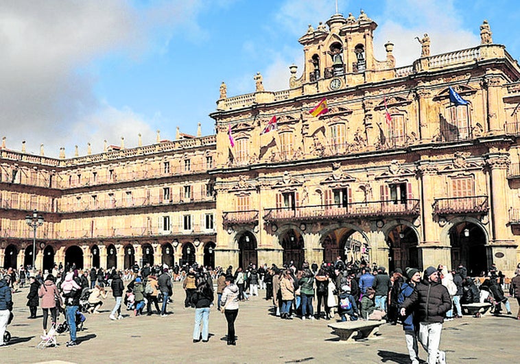 Plaza Mayor de Salamanca.