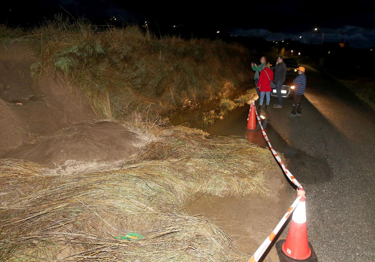 La inundación en Carbonero el Mayor, en imágenes