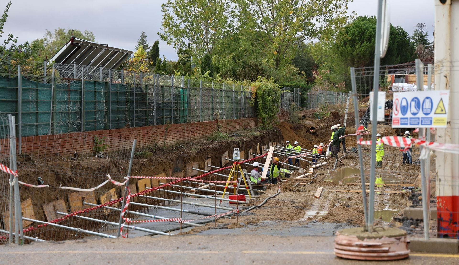 Así van las obras de la unidad de radioterapia y del hospital de Palencia