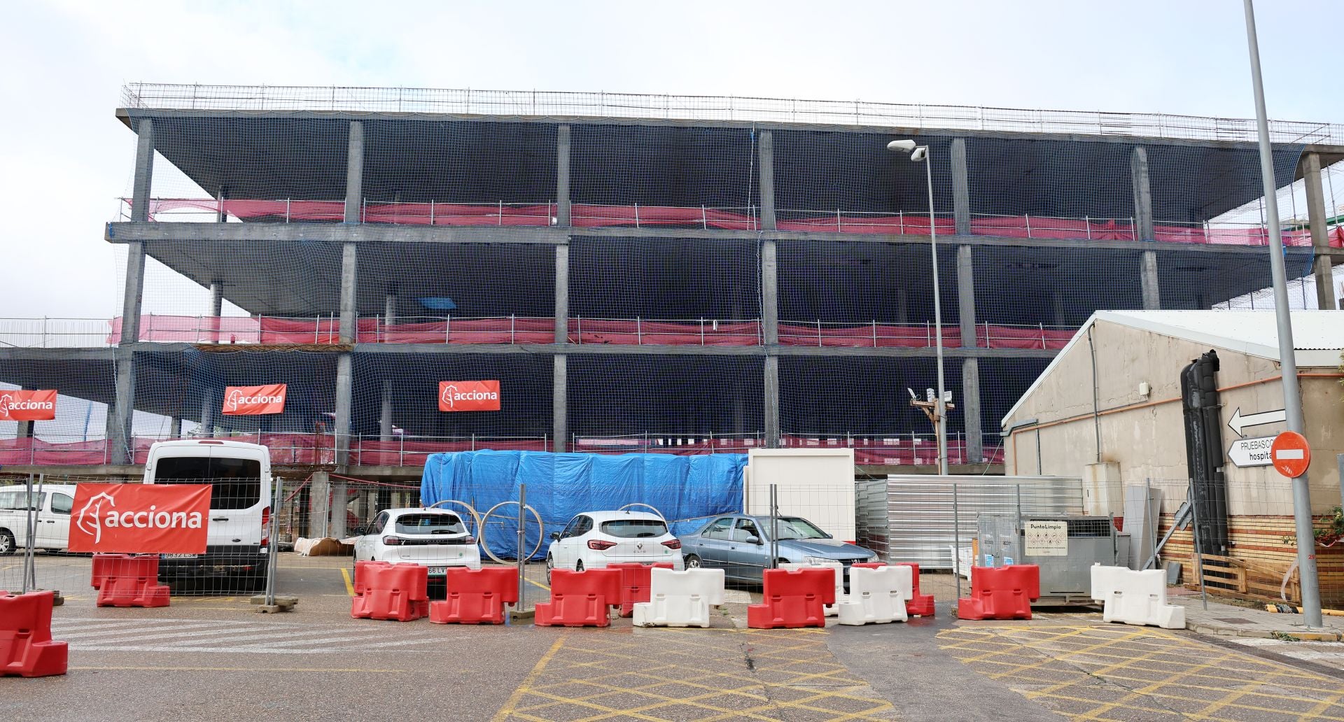 Así van las obras de la unidad de radioterapia y del hospital de Palencia