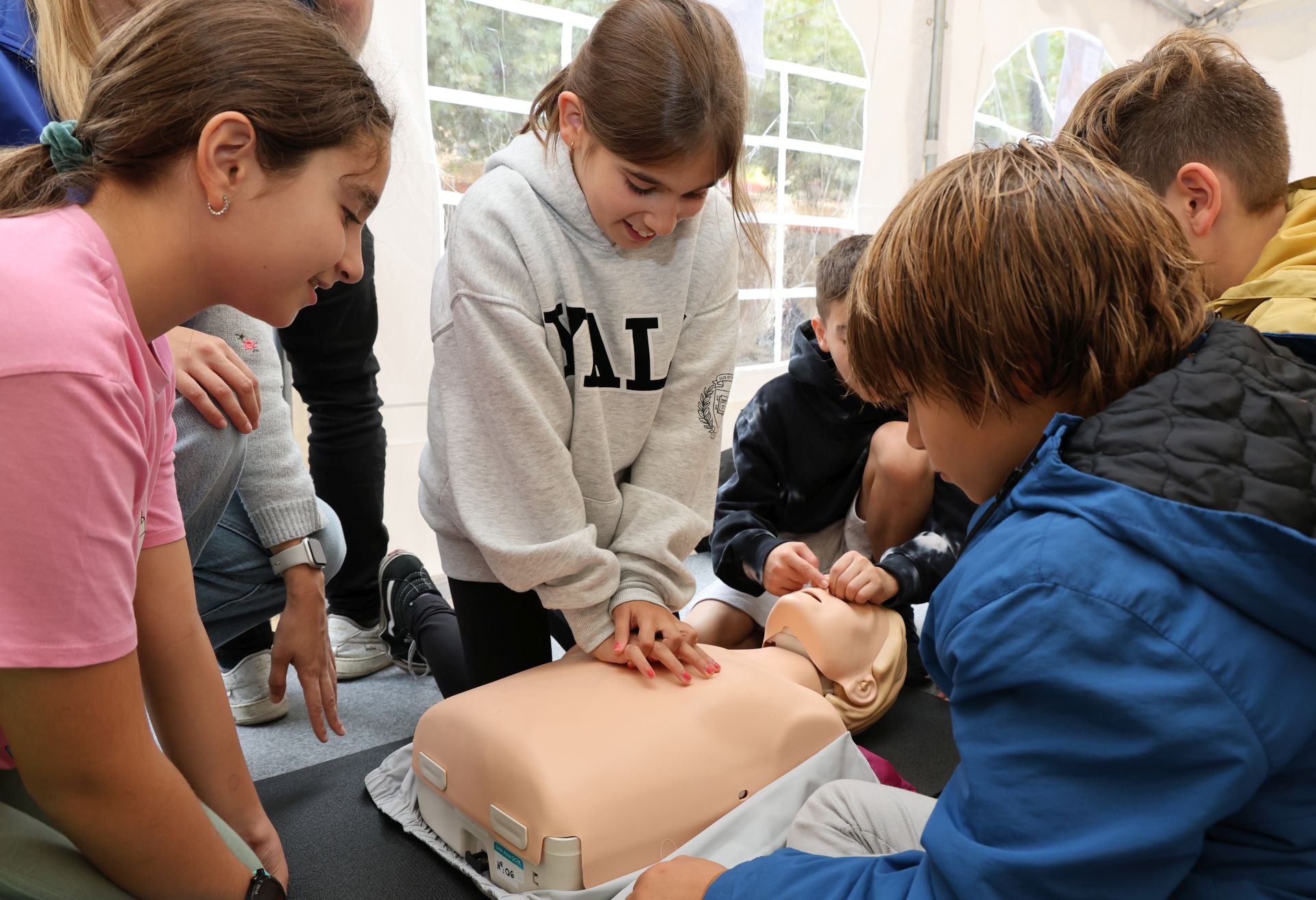 Un taller en Palencia para aprender a salvar vidas