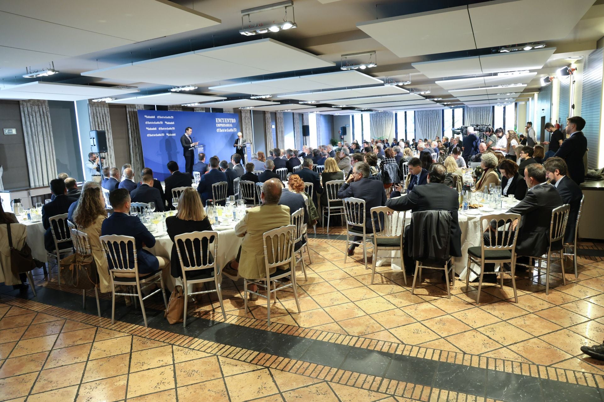 El ministro de Economía, Carlos Cuerpo, en el encuentro empresarial de El Norte de Castilla