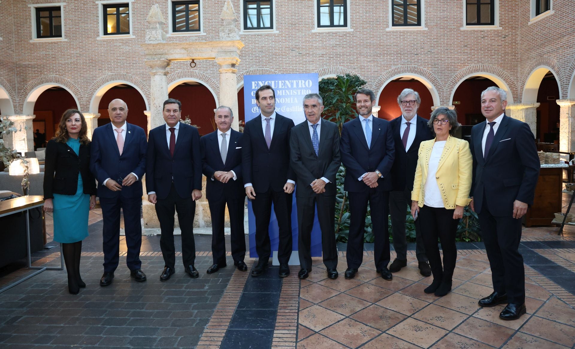 El ministro de Economía, Carlos Cuerpo, en el encuentro empresarial de El Norte de Castilla