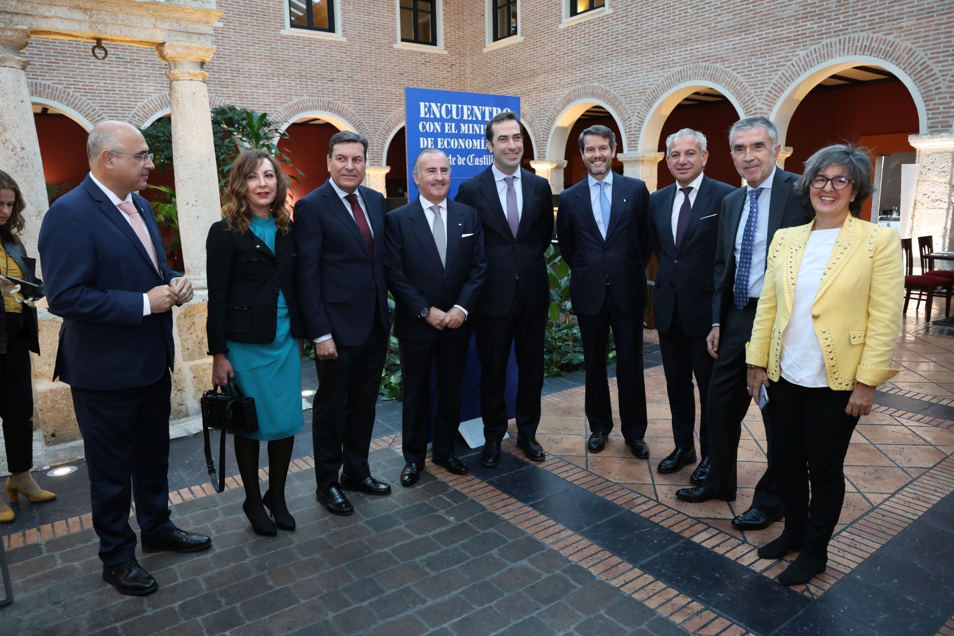 El ministro de Economía, Carlos Cuerpo, en el encuentro empresarial de El Norte de Castilla