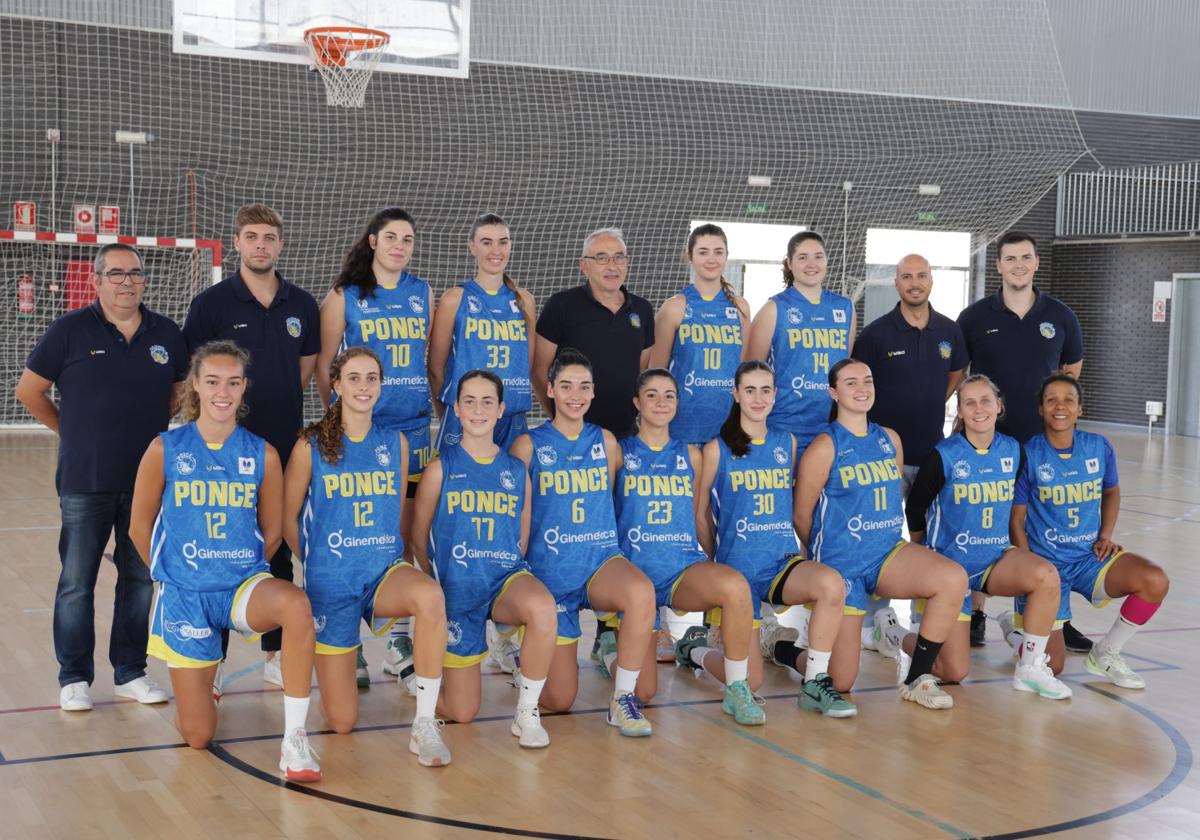 Plantilla del Ponce para la temporada 24-25.