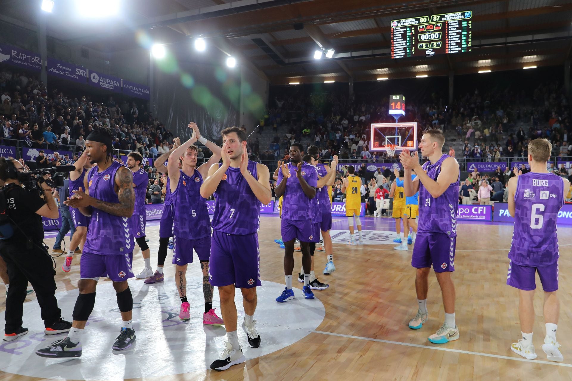 Palencia Baloncesto 80-87 Movistar Estudiantes