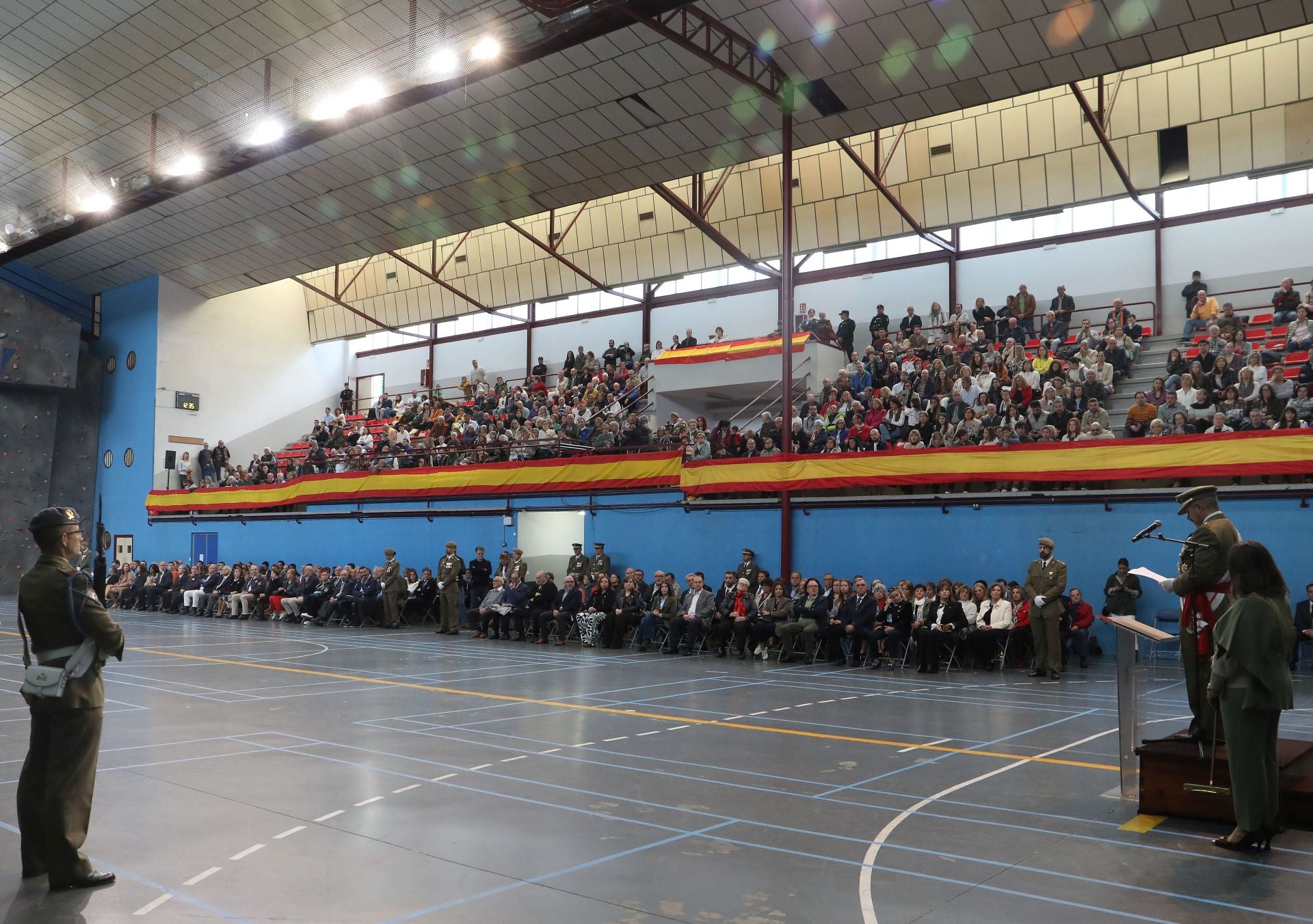 Así fue la jura de bandera en Palencia