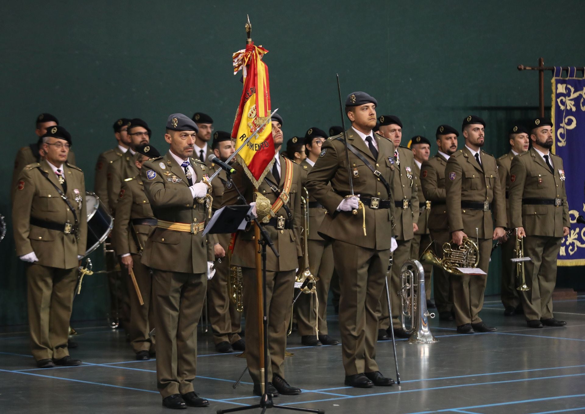 Así fue la jura de bandera en Palencia