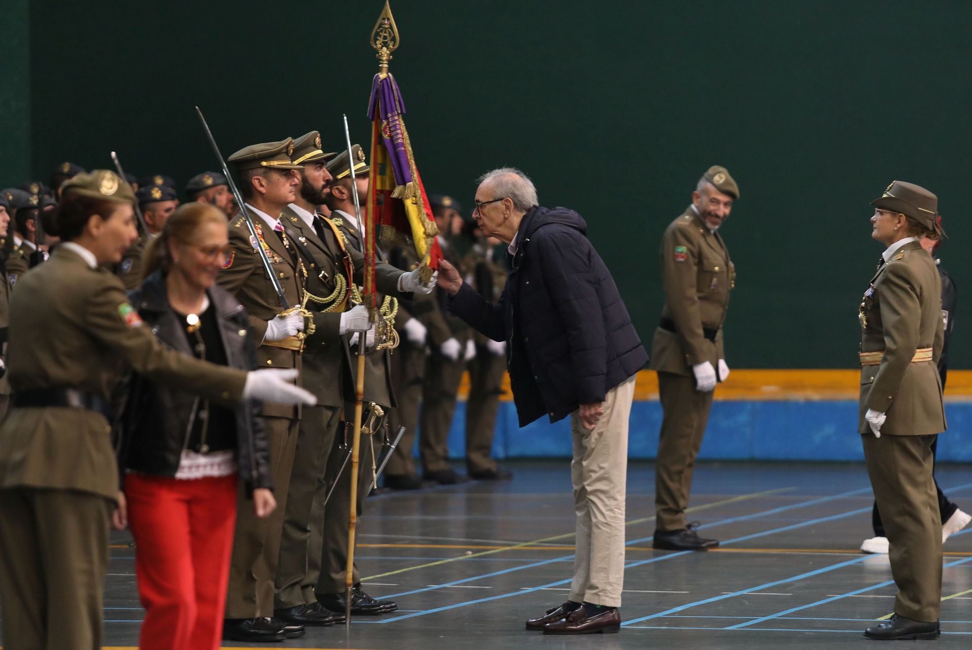 Así fue la jura de bandera en Palencia