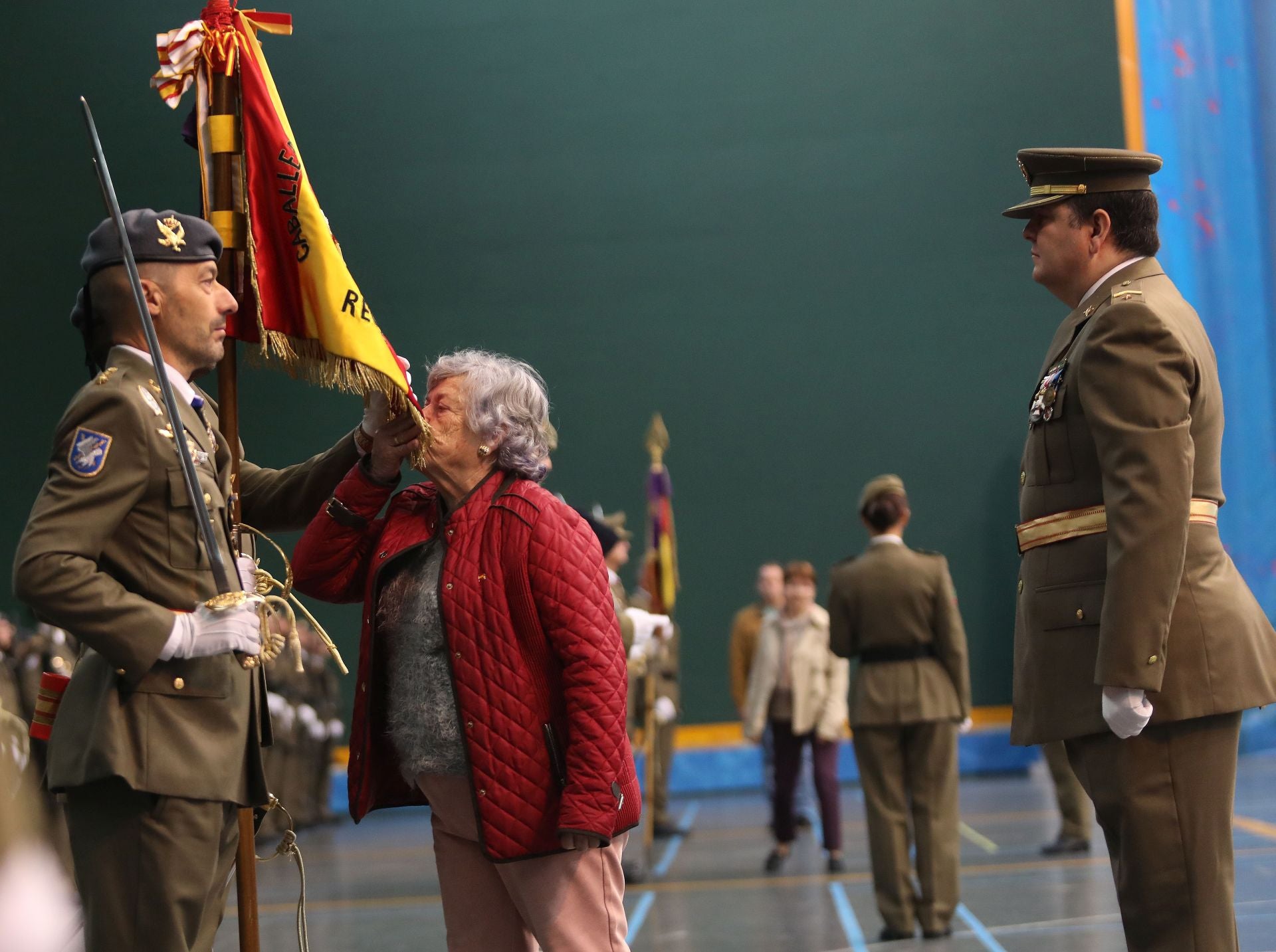 Así fue la jura de bandera en Palencia