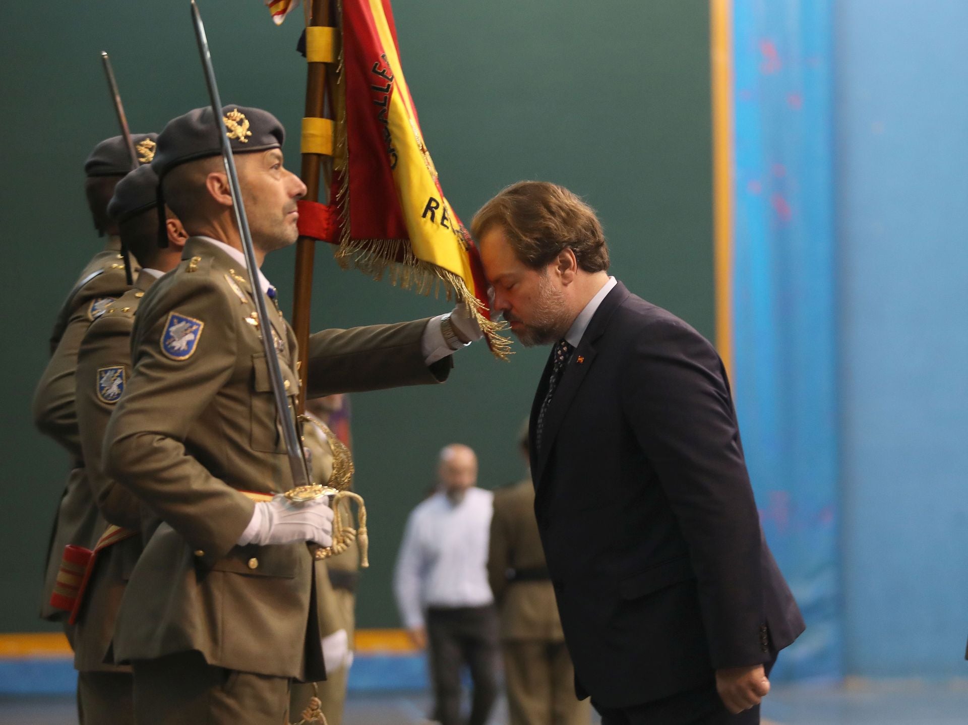 Así fue la jura de bandera en Palencia