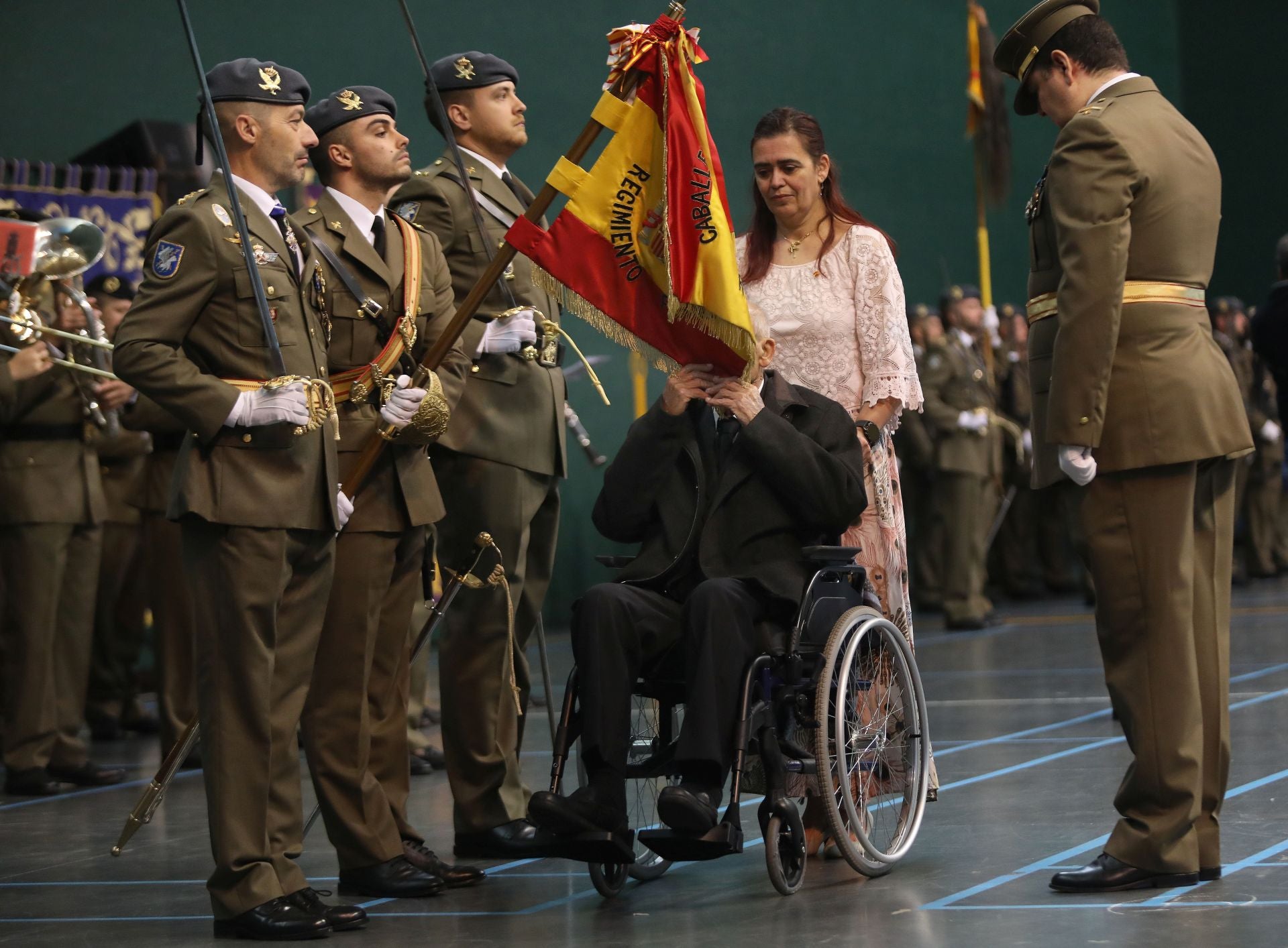 Así fue la jura de bandera en Palencia