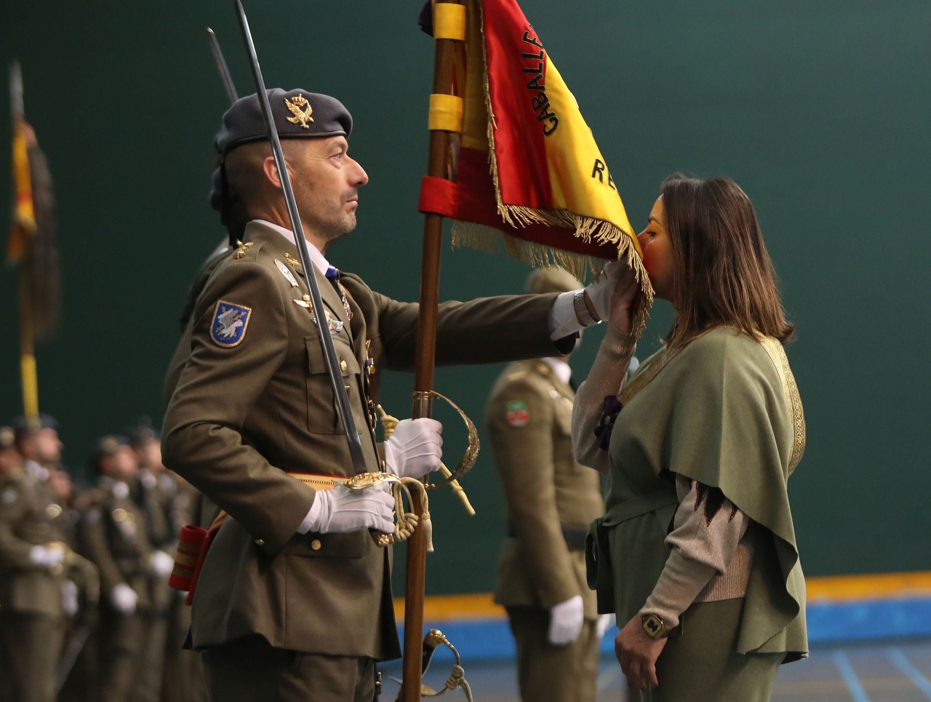 Así fue la jura de bandera en Palencia