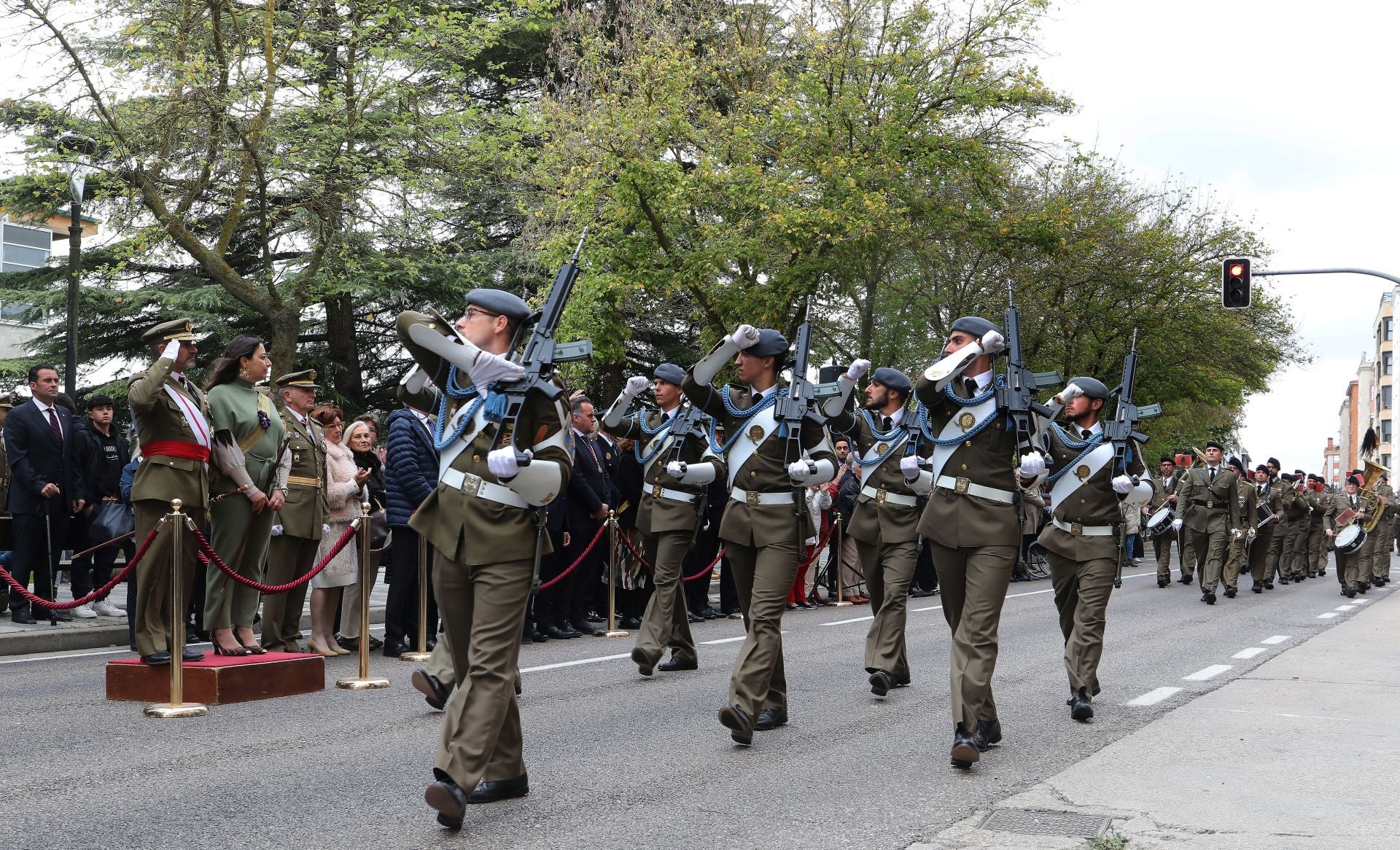 Así fue la jura de bandera en Palencia