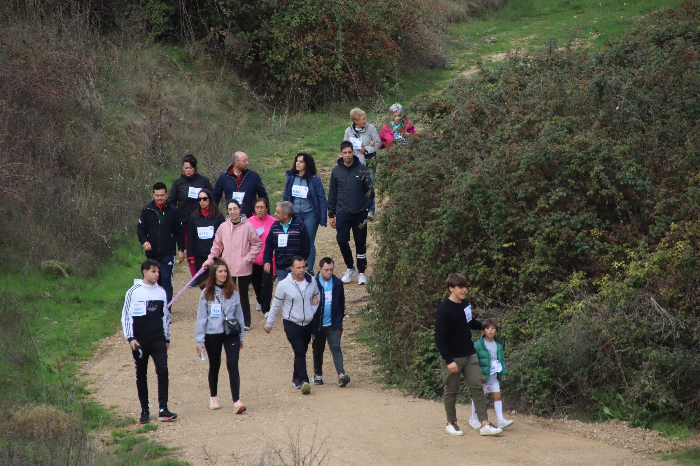 Marcha solidaria de Castromonte a favor de las Casas Ronald McDonald