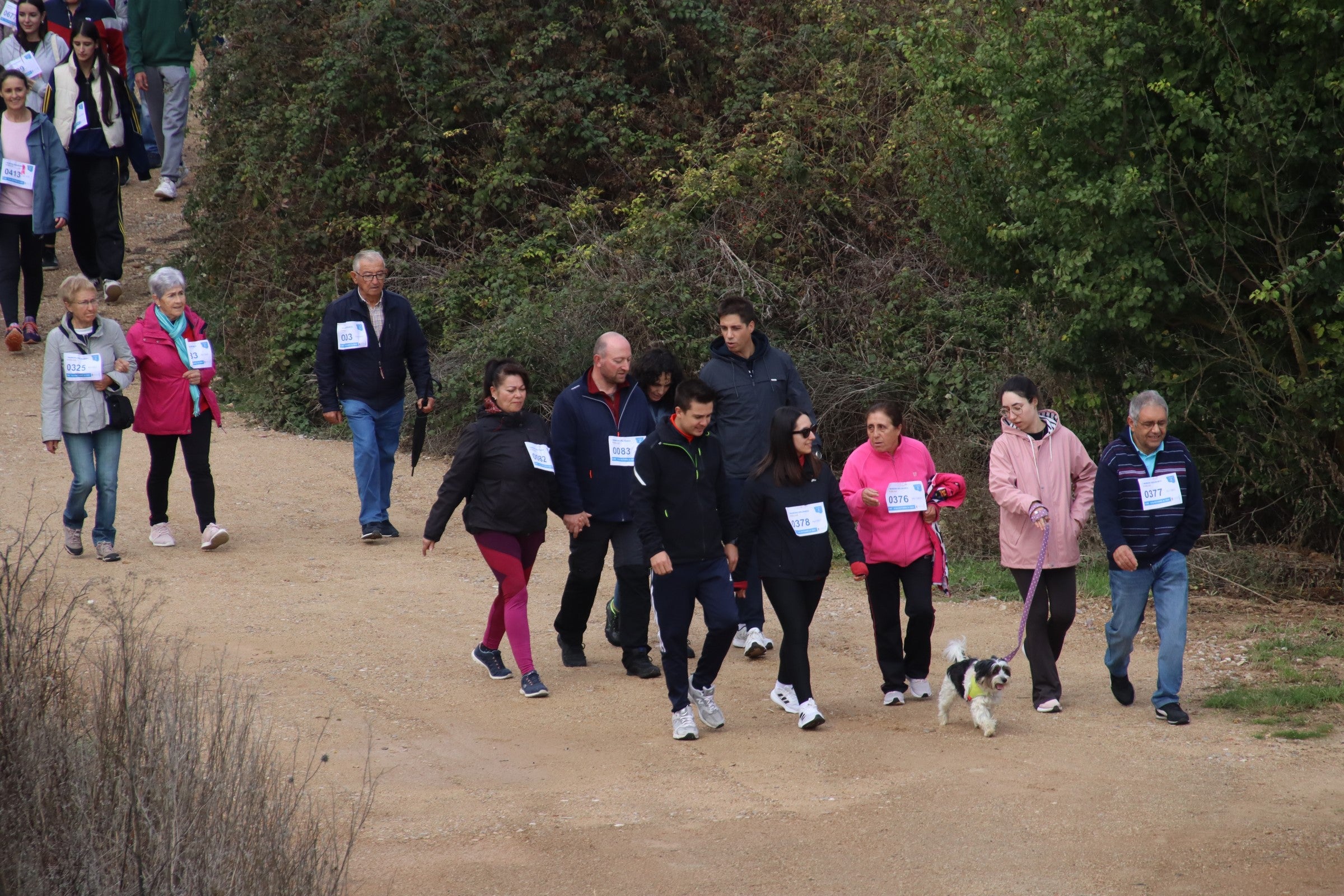 Marcha solidaria de Castromonte a favor de las Casas Ronald McDonald