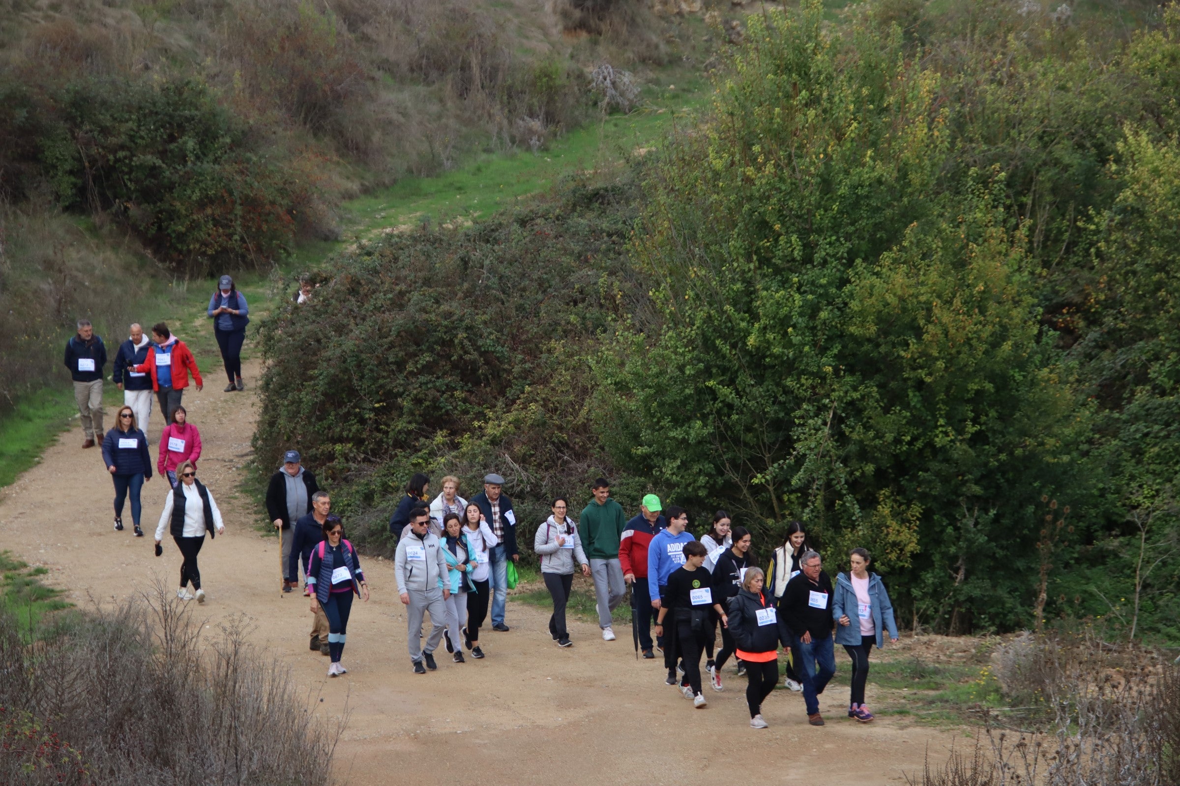 Marcha solidaria de Castromonte a favor de las Casas Ronald McDonald