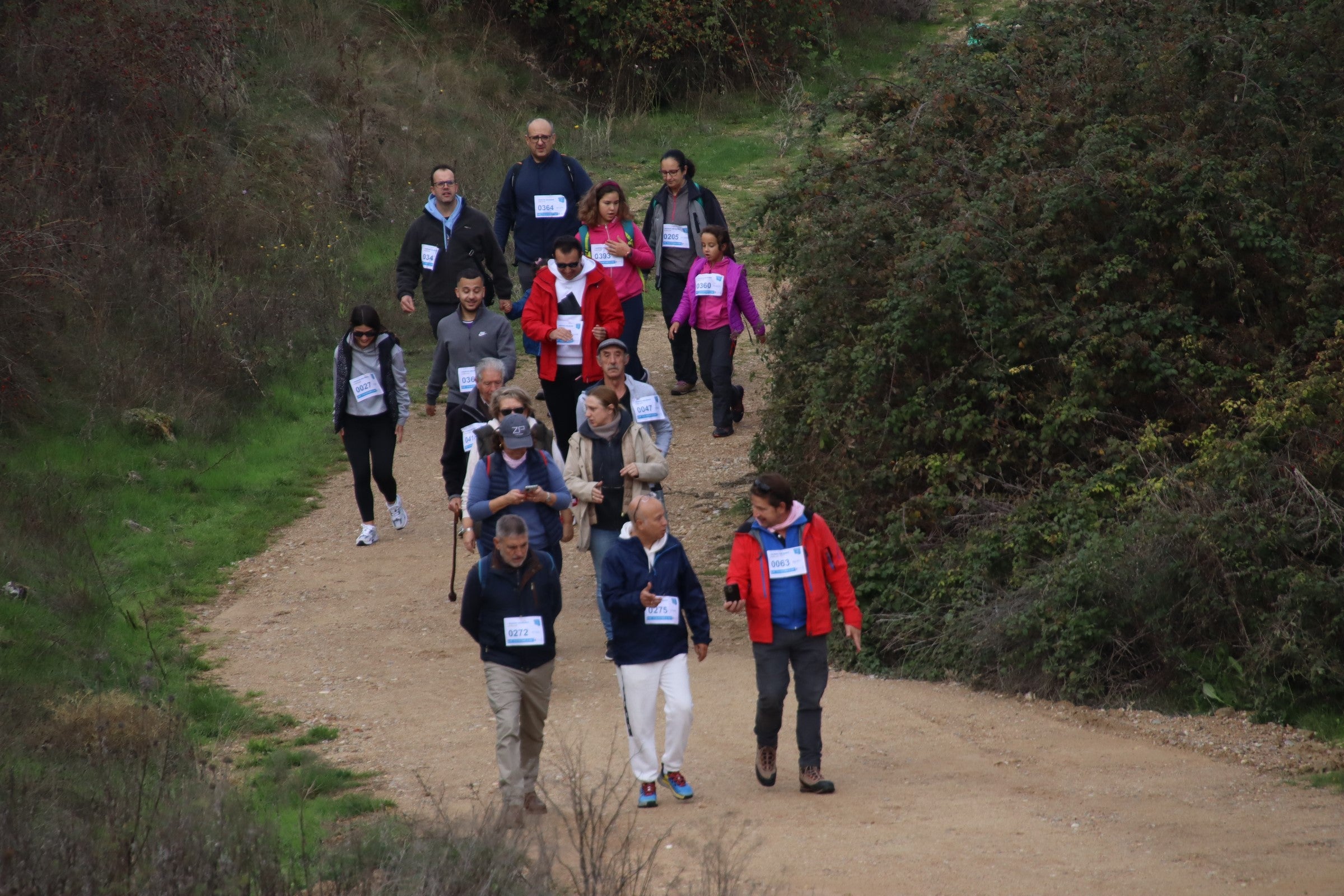 Marcha solidaria de Castromonte a favor de las Casas Ronald McDonald