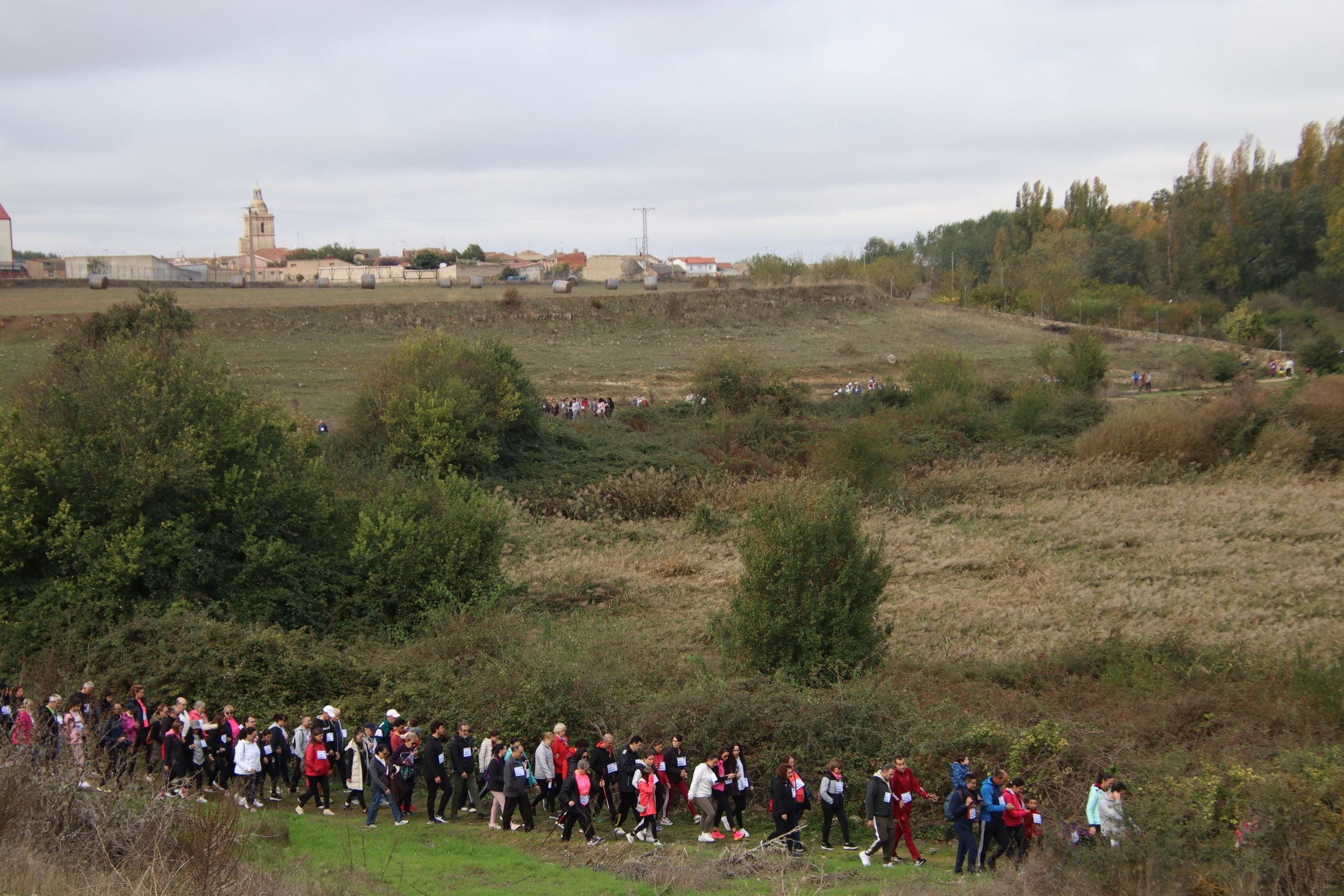 Marcha solidaria de Castromonte a favor de las Casas Ronald McDonald