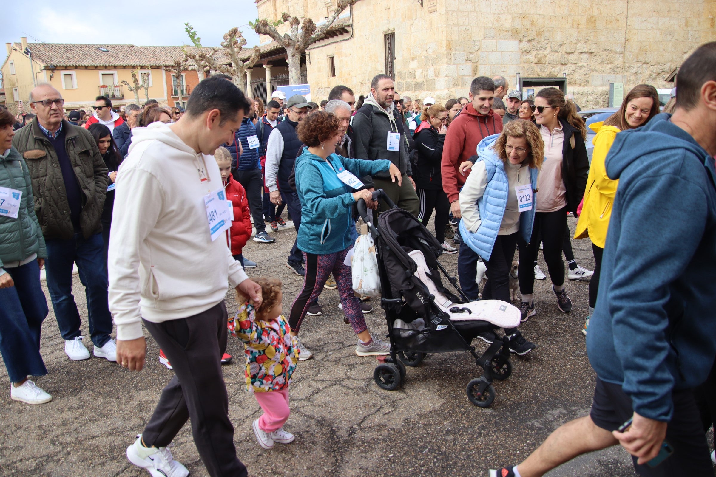 Marcha solidaria de Castromonte a favor de las Casas Ronald McDonald