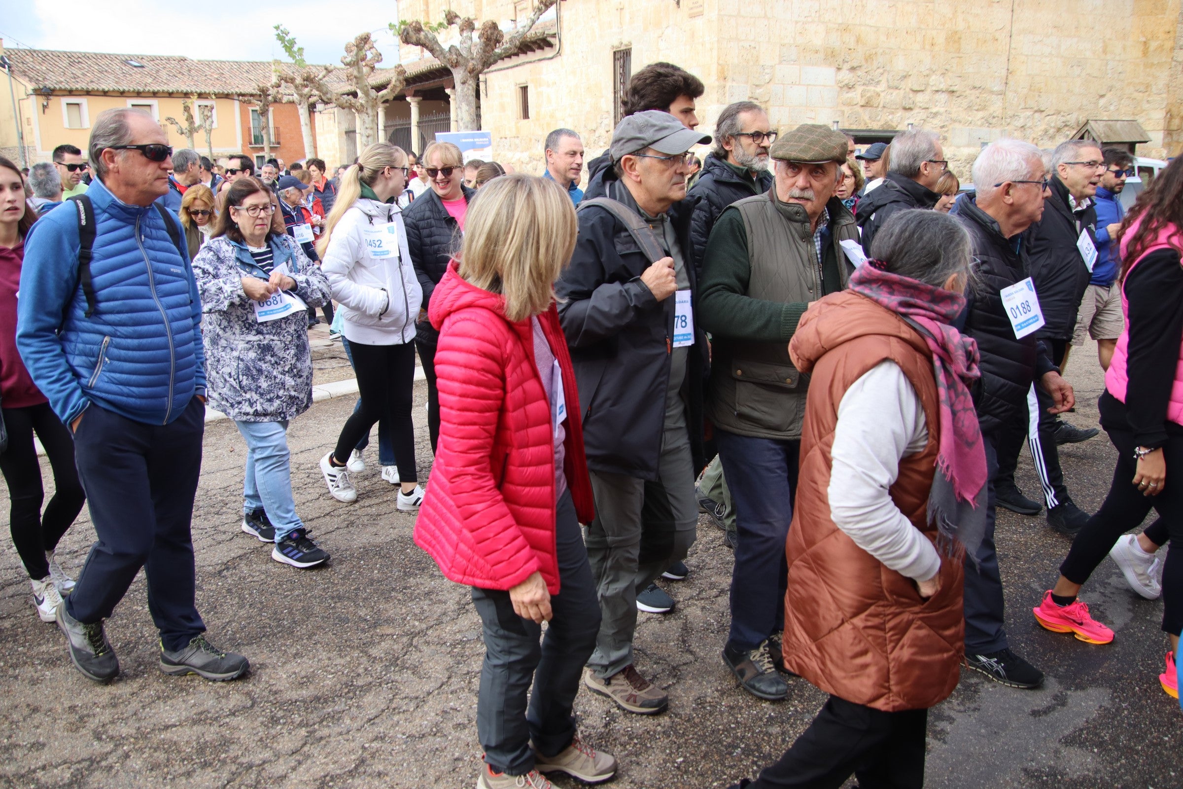 Marcha solidaria de Castromonte a favor de las Casas Ronald McDonald