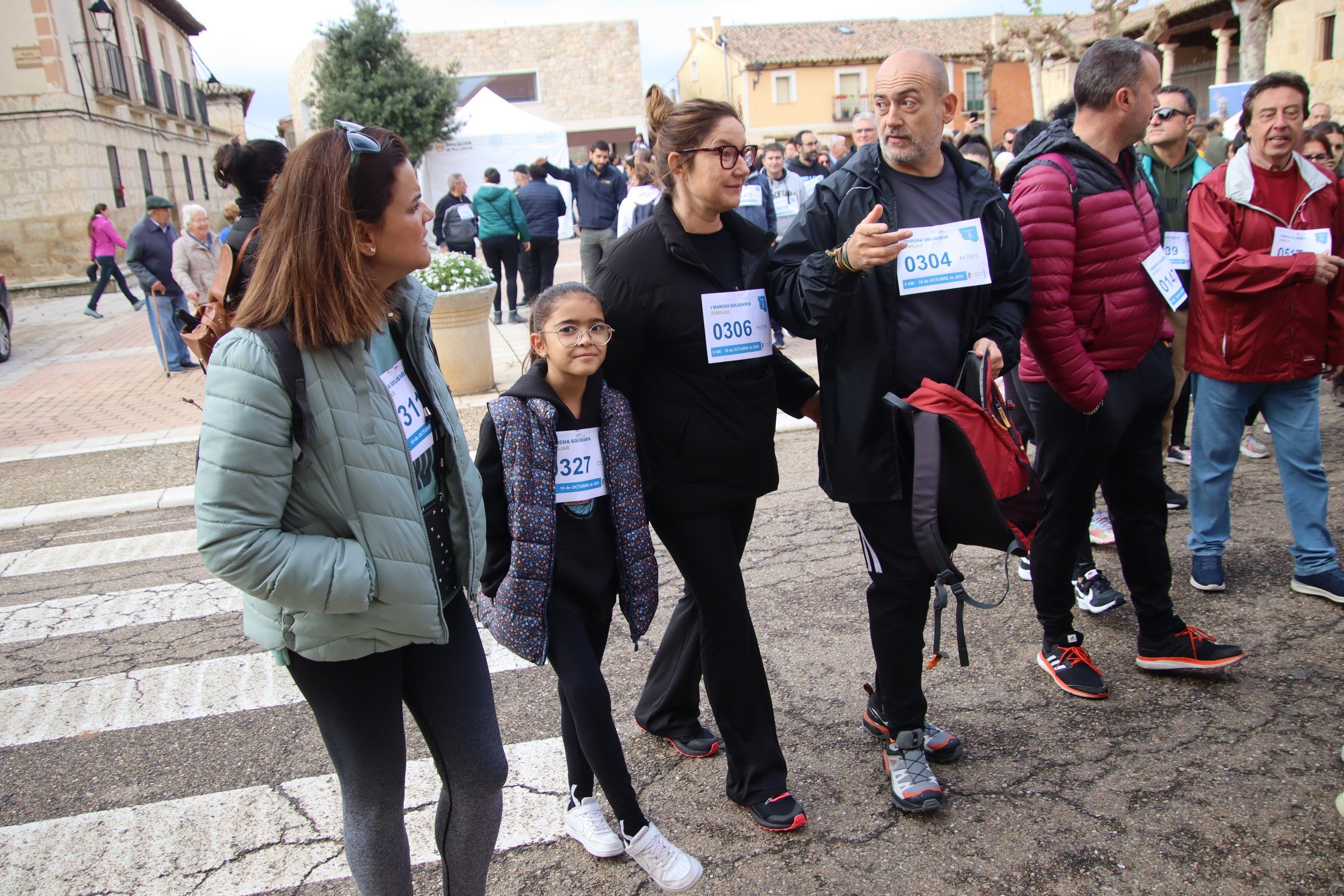 Marcha solidaria de Castromonte a favor de las Casas Ronald McDonald