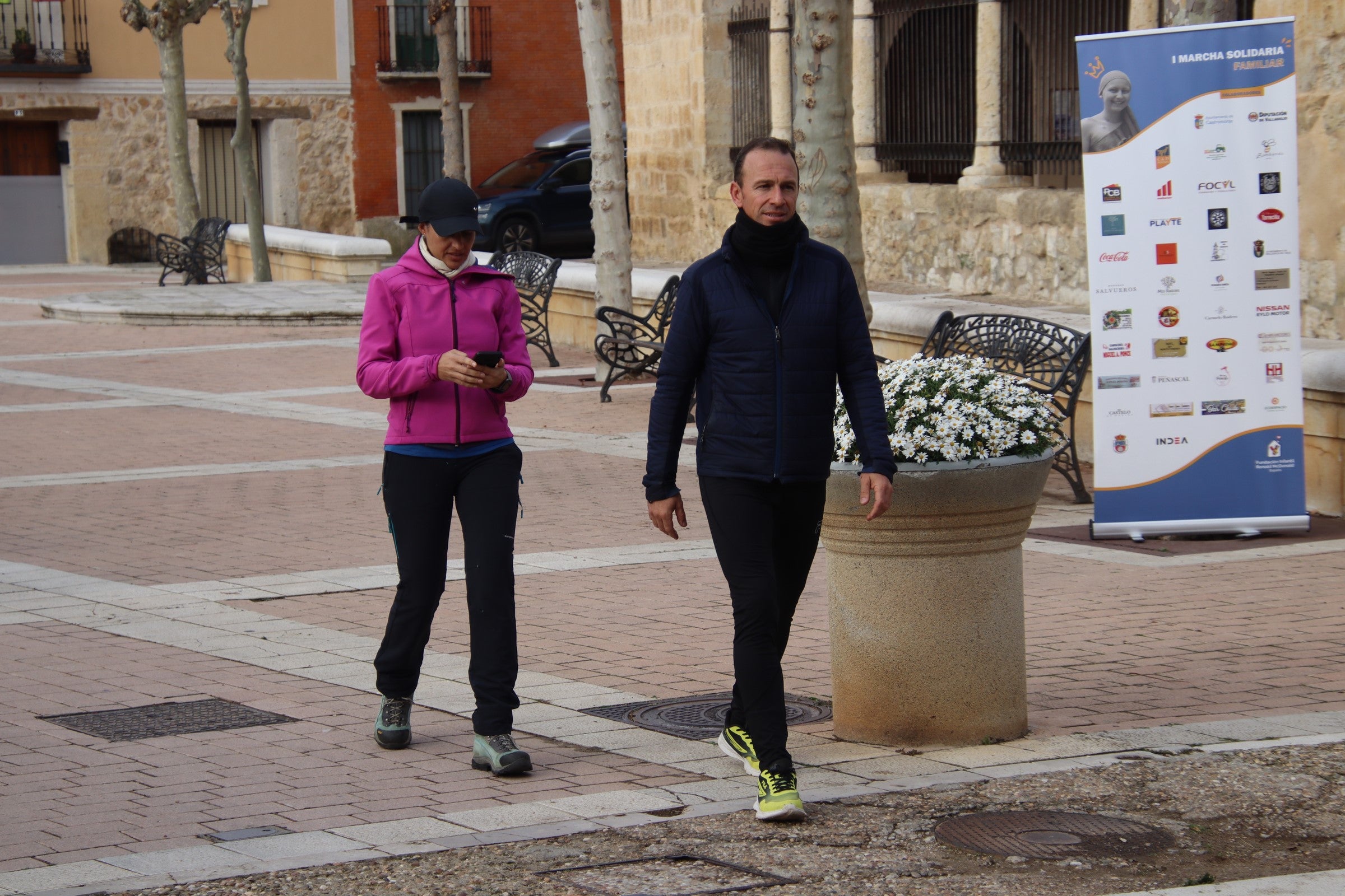 Marcha solidaria de Castromonte a favor de las Casas Ronald McDonald