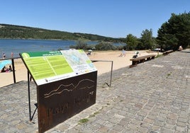 Zona del pantano de la playa de Aguilar.