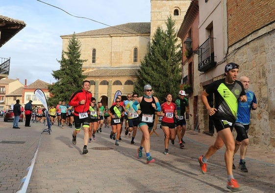 Salida de la prueba en Astudillo.