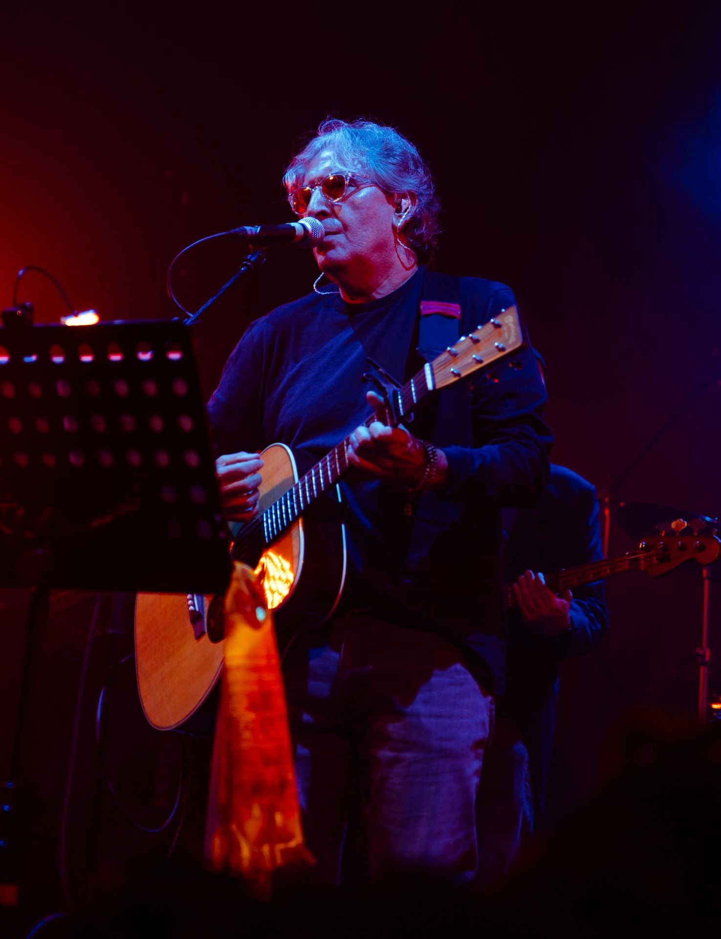 Marcos Fernández Fermoselle, durante el concierto.