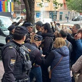 Cargas policiales y varios vecinos detenidos en Salamanca tras intentar impedir una tala de árboles