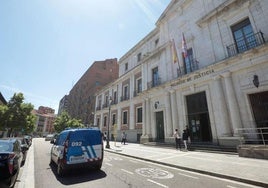 Imagen de archivo de la Audiencia de Valladolid.