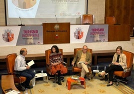 Una de las ponencias del VIII Foro de Turismo Provincia de Valladolid.