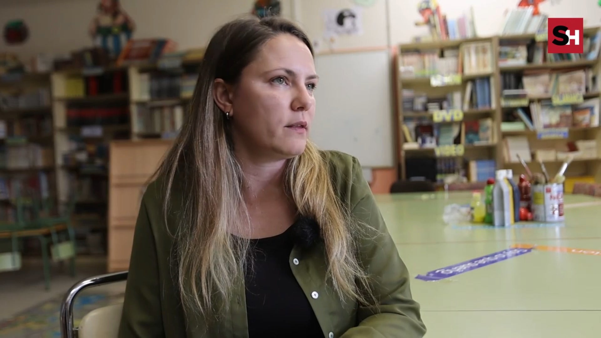 María Velasco, de Toro (Zamora) a la escuela rural de Salamanca
