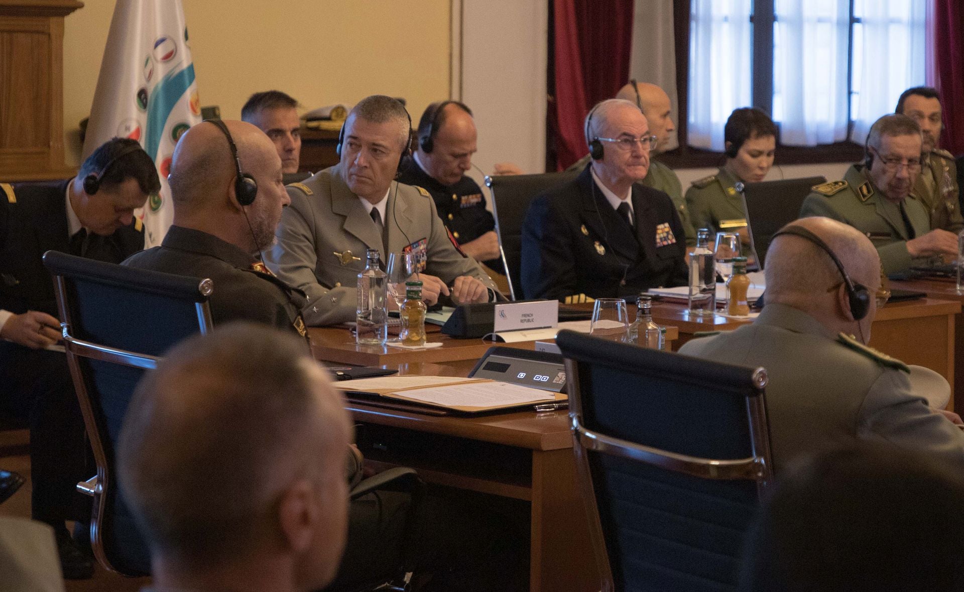 Reunión de jefes de Estado Mayor de la Defensa en Segovia