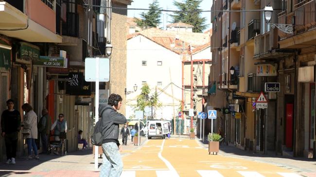 Imagen después - El antes y después de la calle Blanca de Silos