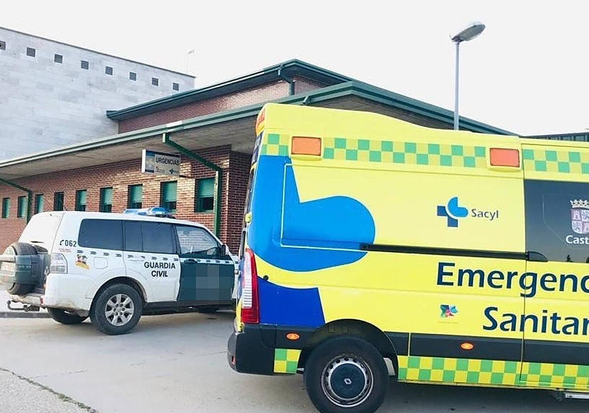 Herido grave al quedar atrapado tras volcar en el coche que conducía en Palencia