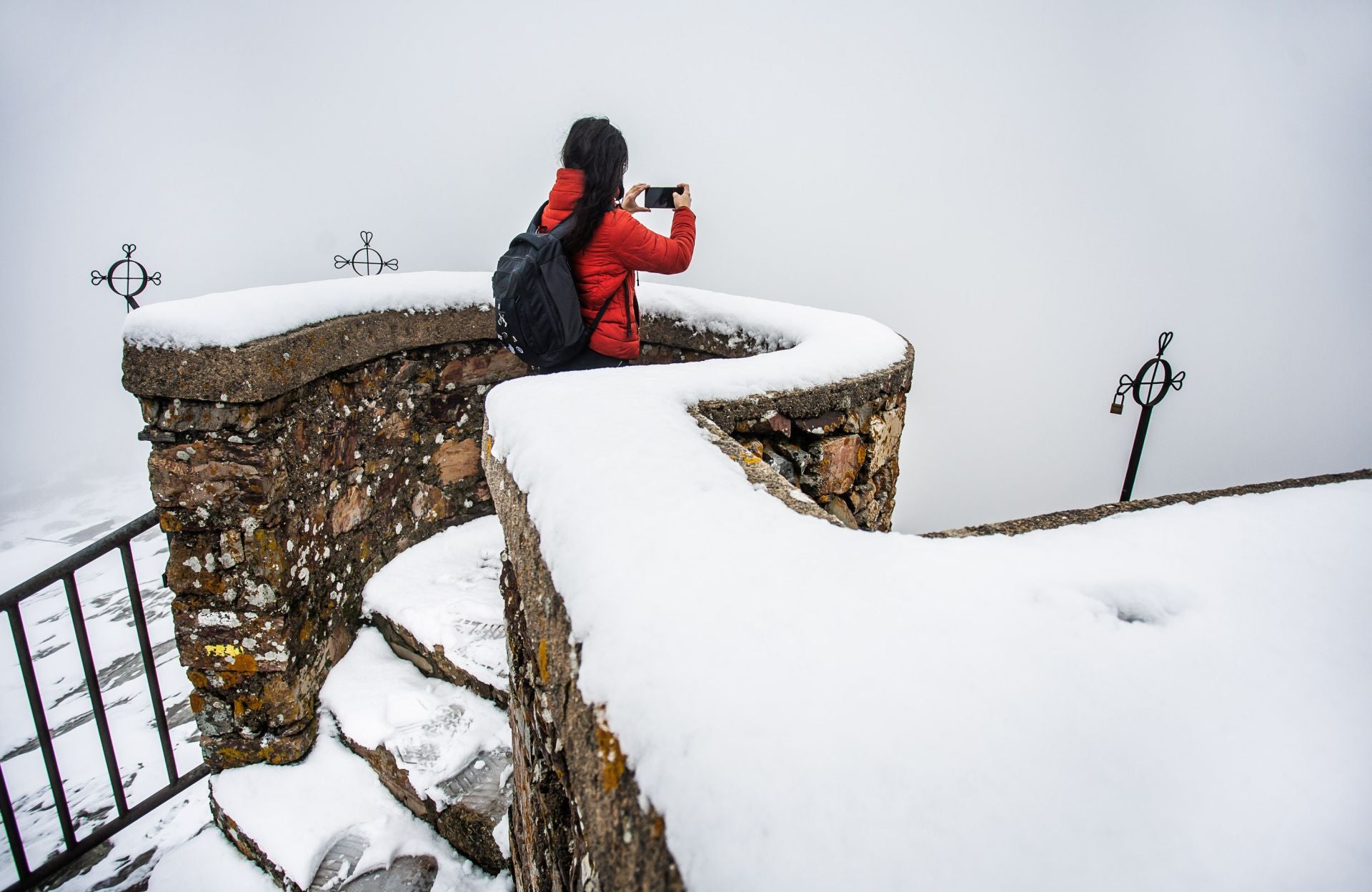 Un recorrido en imágenes de la espectacular nevada en la Sierra de Francia