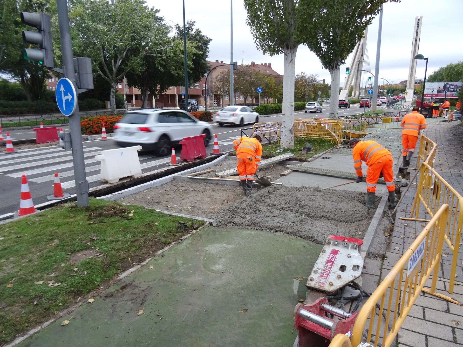 Adiós a los traspiés en todos los pasos de los ocho cruces de la avenida de Zamora