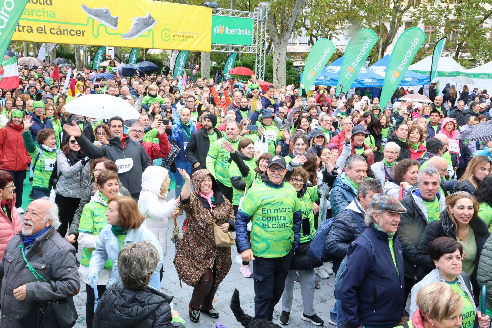 Todas las imágenes de la XIII Marcha contra el cáncer en Valladolid (2/3)