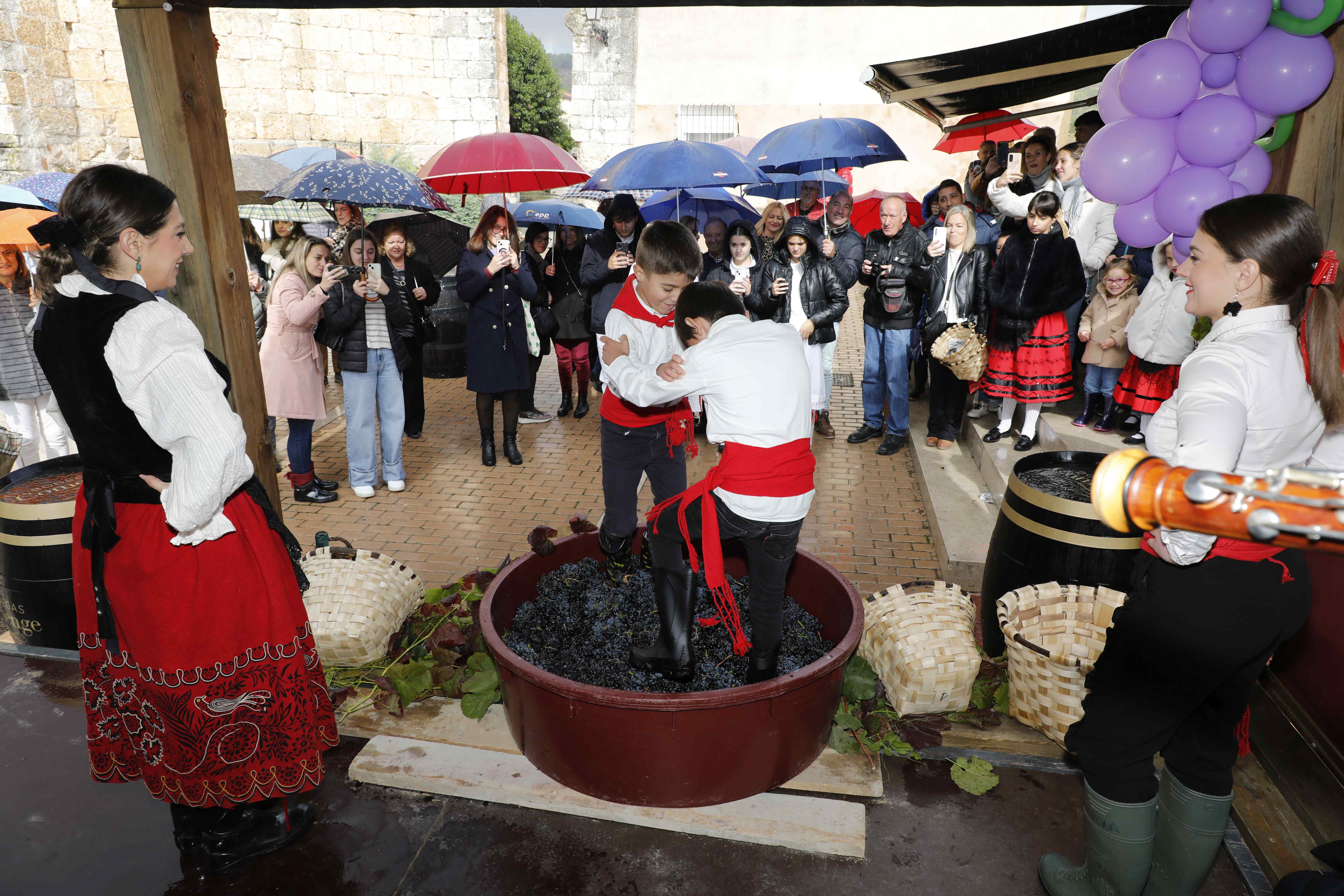 Fiesta de la vedimia en Curiel de Duero