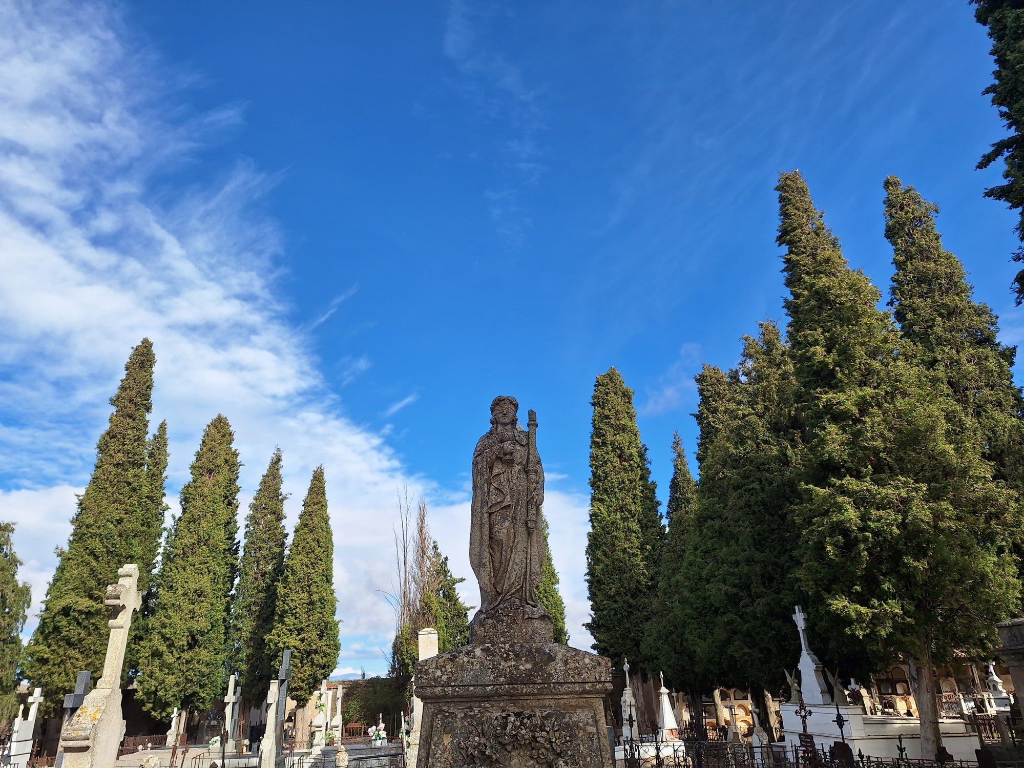 En busca de los epitafios del cementerio de Rioseco