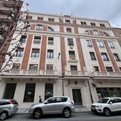 El edificio del doctor Julio Jolín Daguerre frente al Santuario Nacional