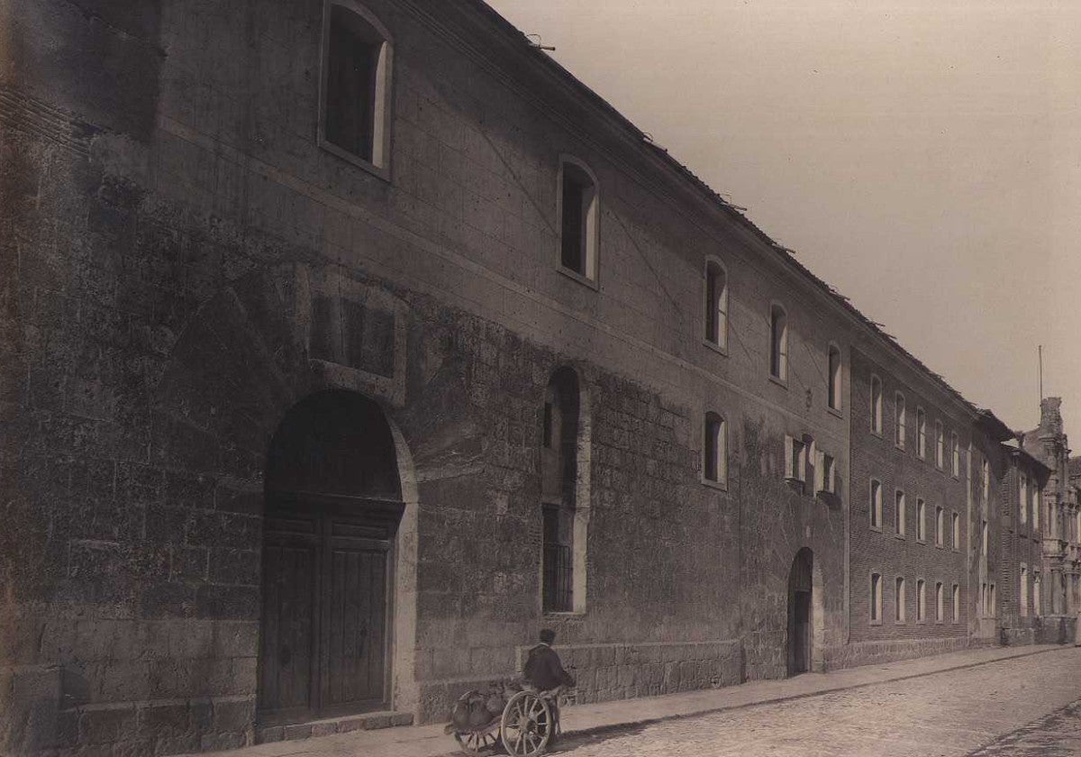 Antiguo colegio de jesuitas de San Ambrosio, en 1856.