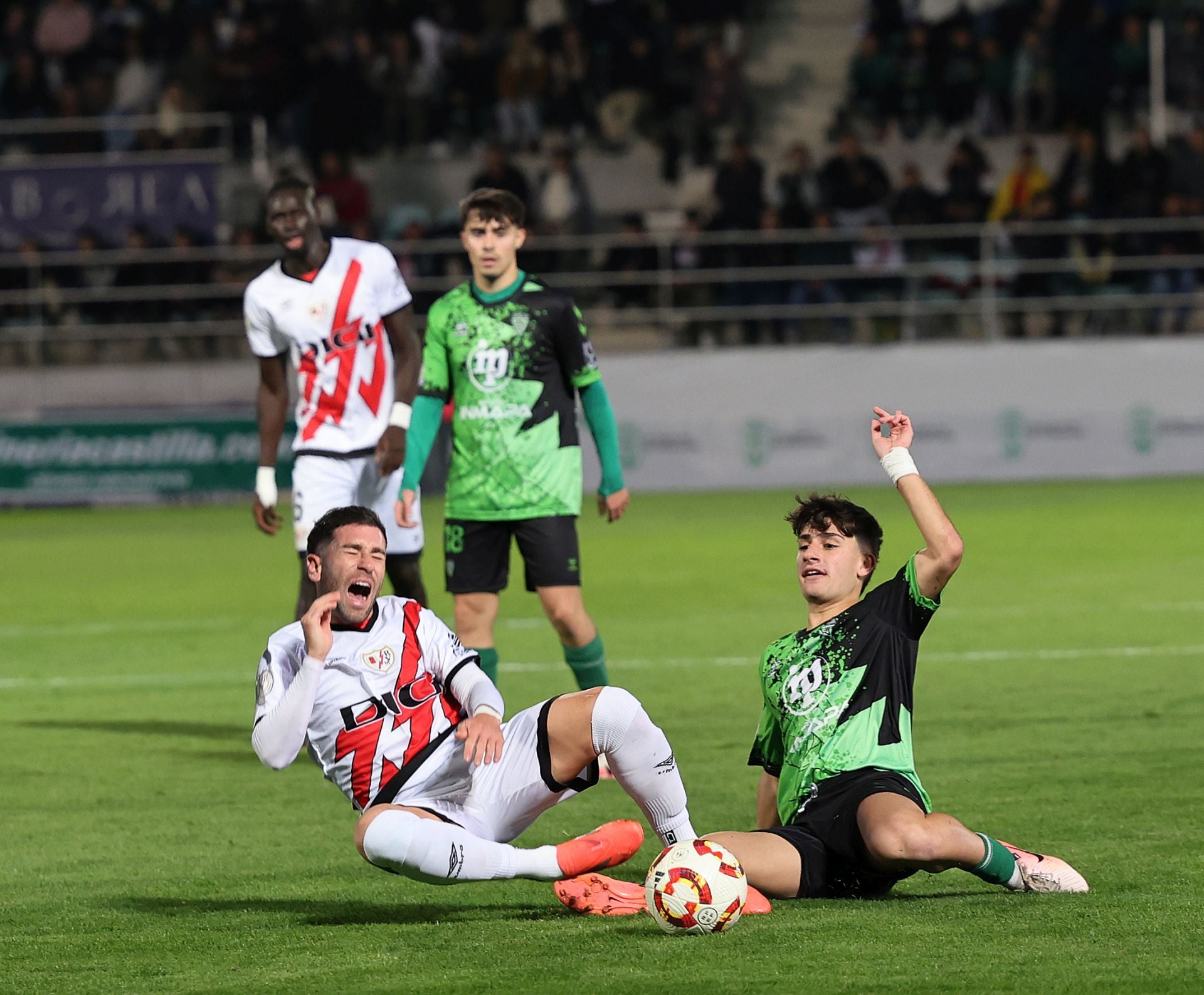 Así ha plantado cara el Villamuriel al Rayo Vallecano en el 0-5