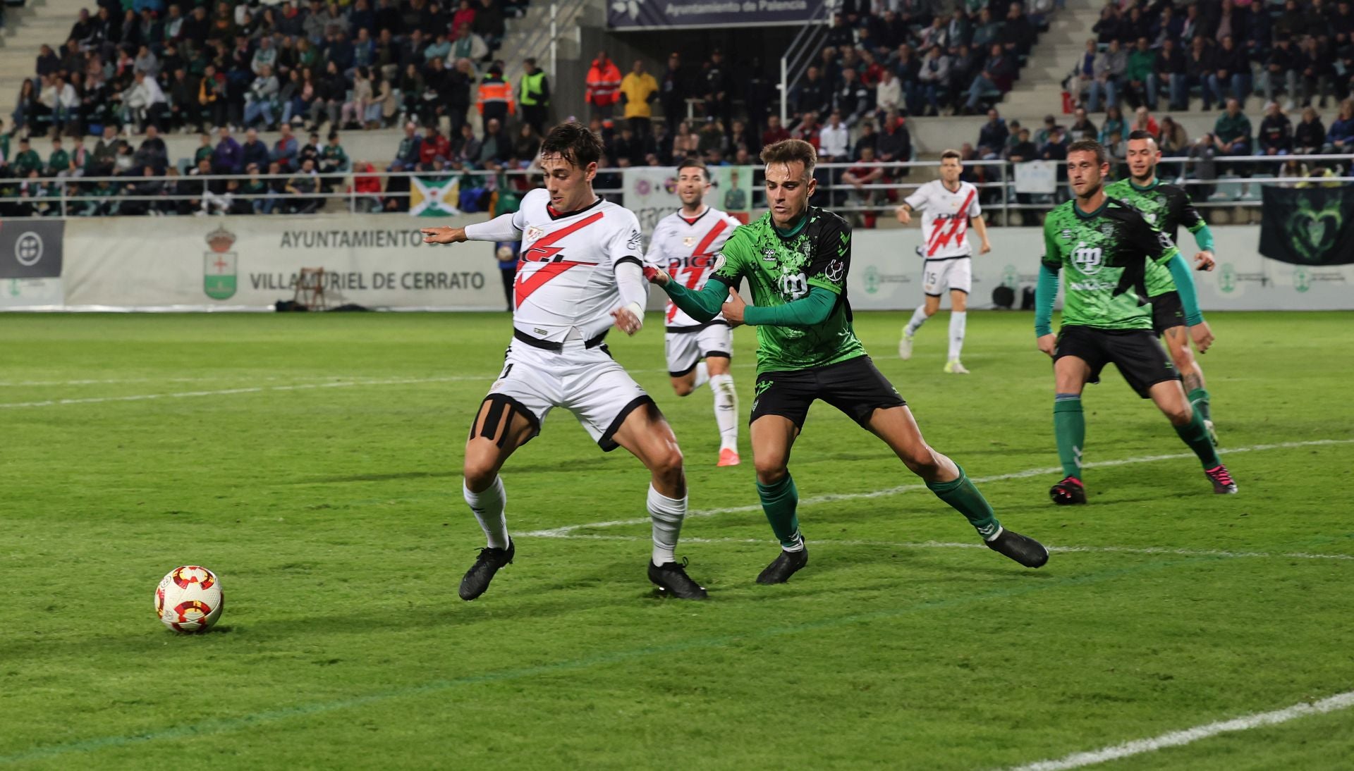 Así ha plantado cara el Villamuriel al Rayo Vallecano en el 0-5